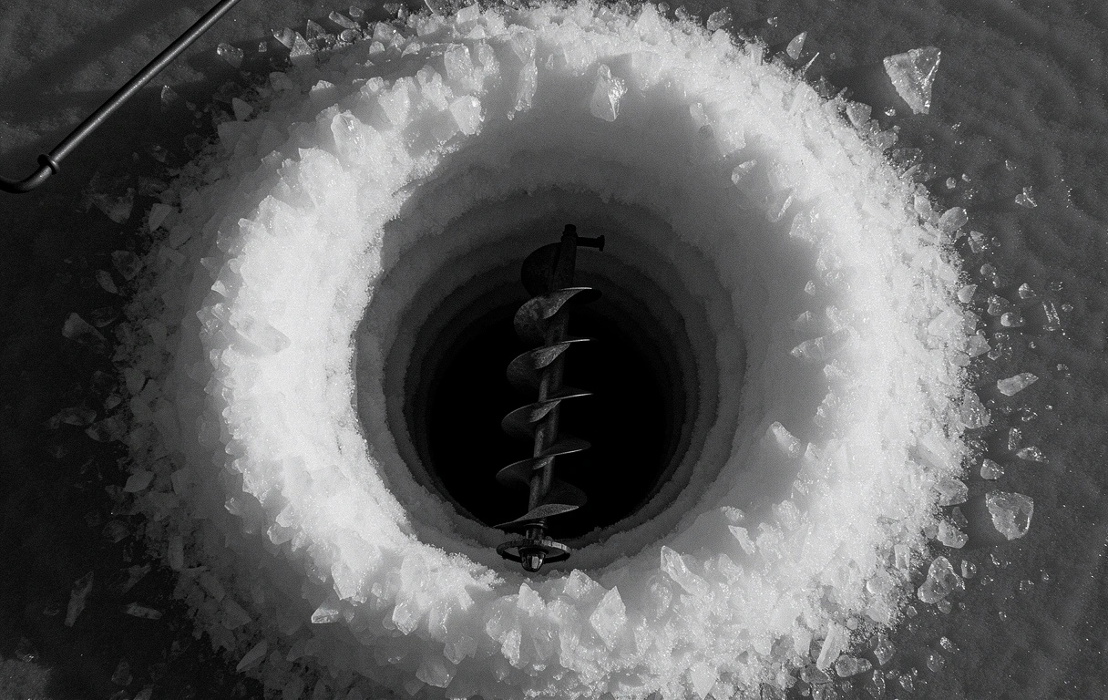 Ice auger technical detail