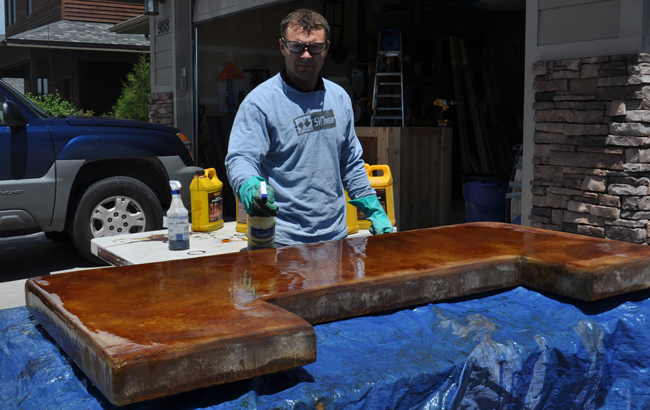 how-to-acid-stain-concrete-counters