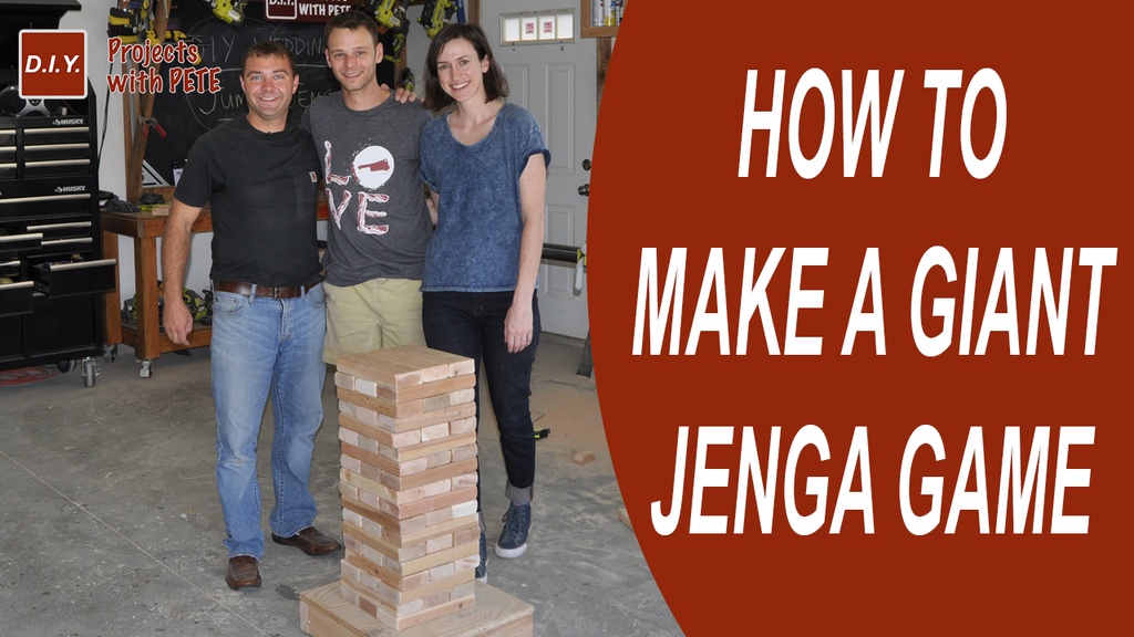 DIY GIANT JENGA