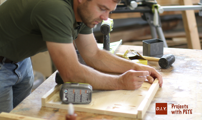 Assembling Night Stand Shelf