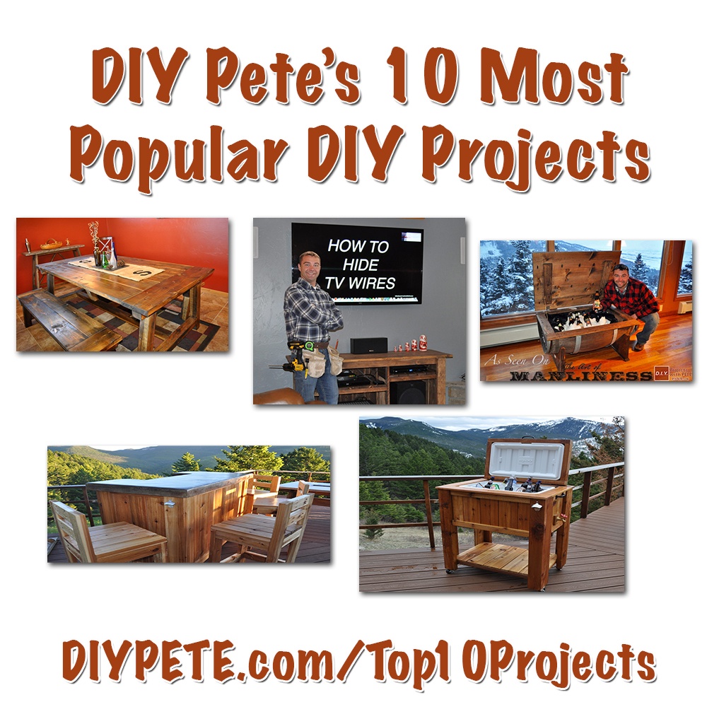 diy pete, woodworking, diy, concrete