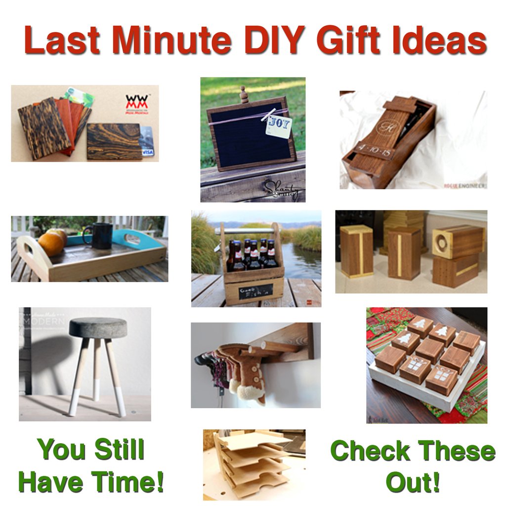 diy, diy gift ideas, last minute gift, gift ideas, woodworking gift, holiday gift idea, christmas gift idea, last minute shopping