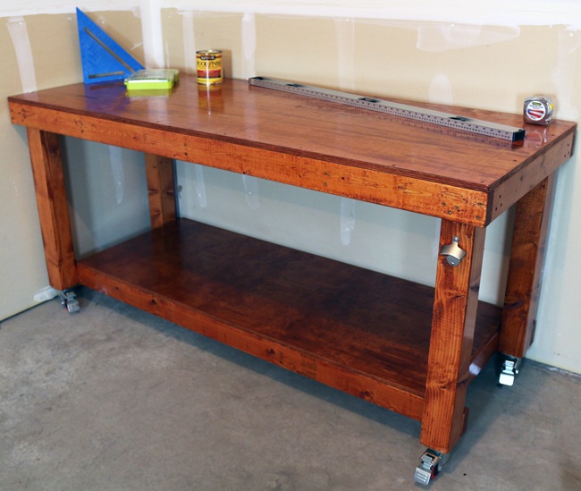 simple workbench, diy workbench