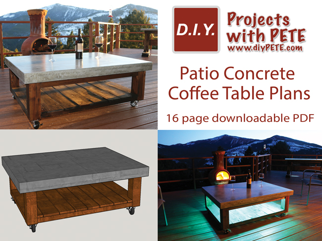 Concrete Table Plans