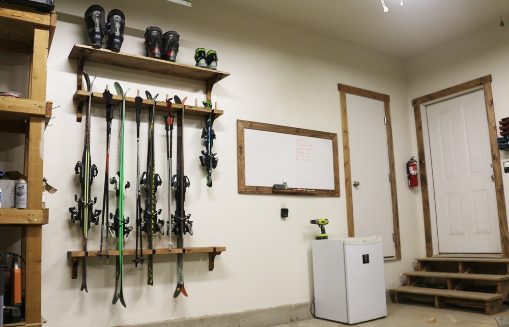 DIY Ski Rack