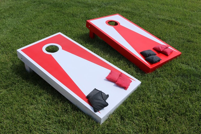 DIY Cornhole board plans