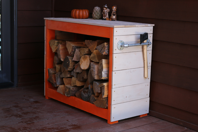 DIY Firewood Rack