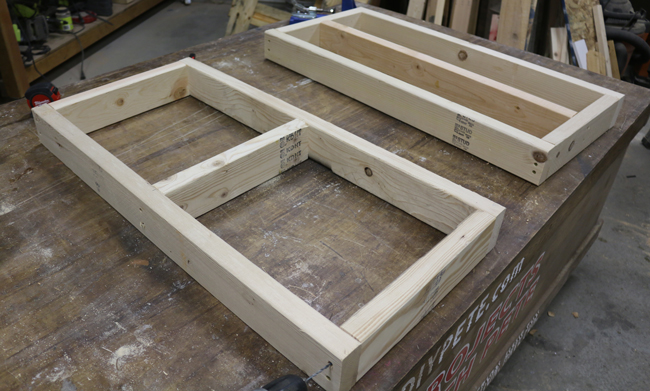 firewood rack frame