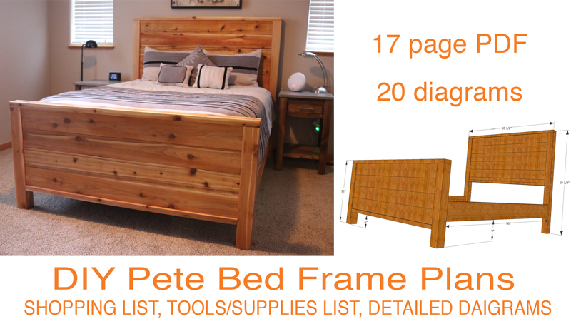 bed frame plans