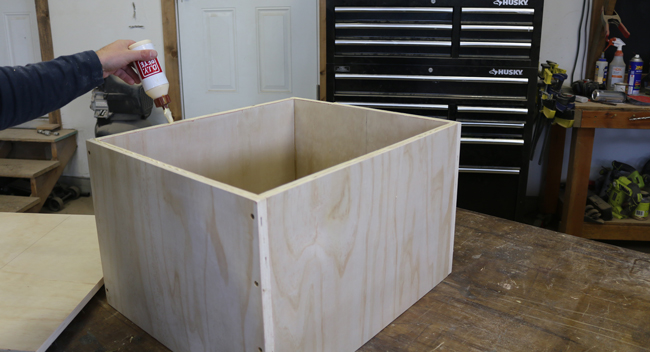 glue plyometric box