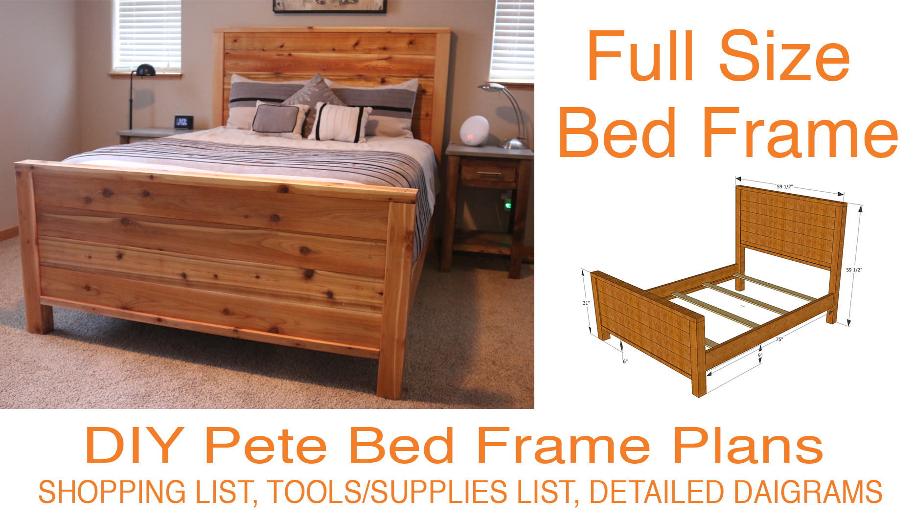 Full Bed Plans