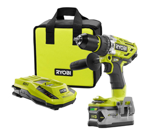 Brushless drill by ryobi