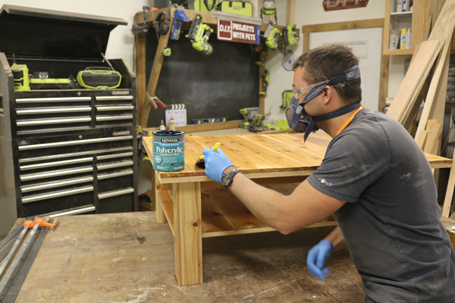 how to seal a coffee table