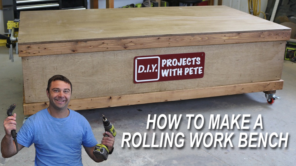 DIY Pete Rolliing Work Bench