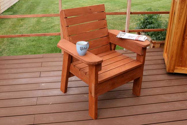 DIY Patio Chair