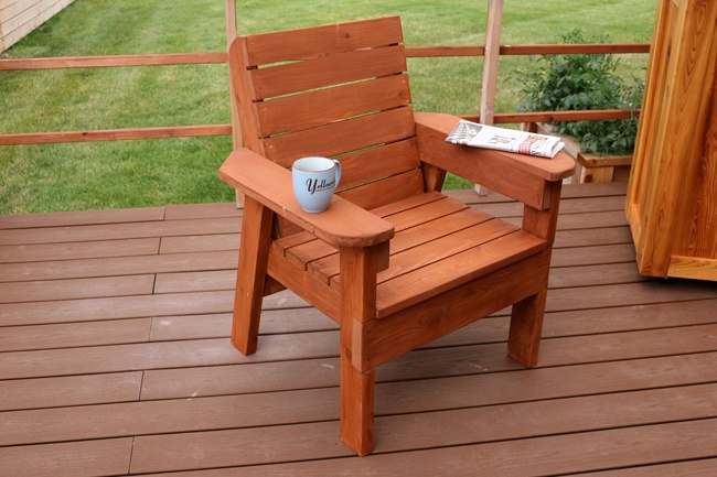 Make Your Own DIY Patio Chair