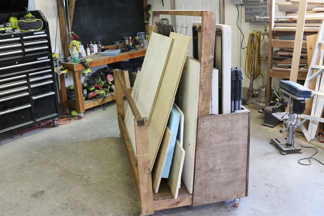 Load up Plywood Cart