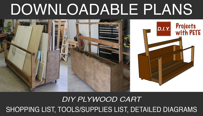 Gumroad Plans for Plywood Cart