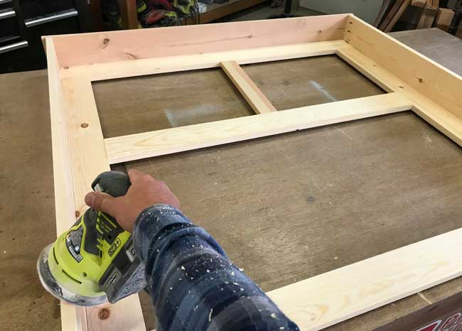 Sanding Entryway Hutch