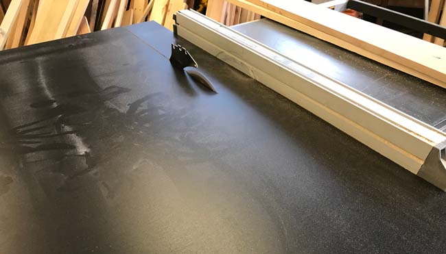 Cutting chalkboard