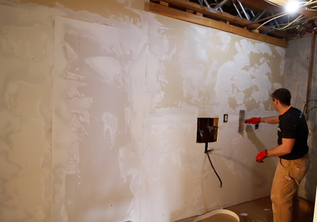 drywall skip trowel technique