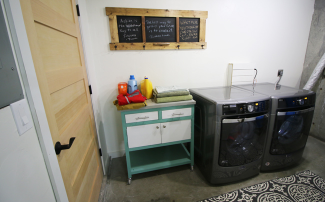 how to renovate a laundry room