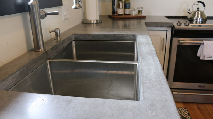 how to install an undermount sink securely