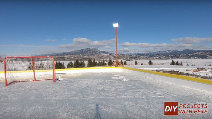 best outdoor hockey rink lights