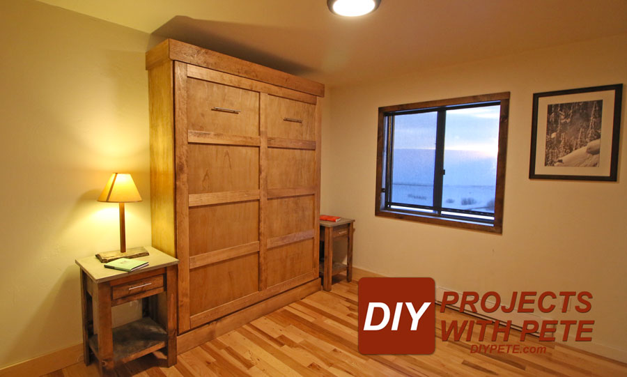 how to build a murphy bed
