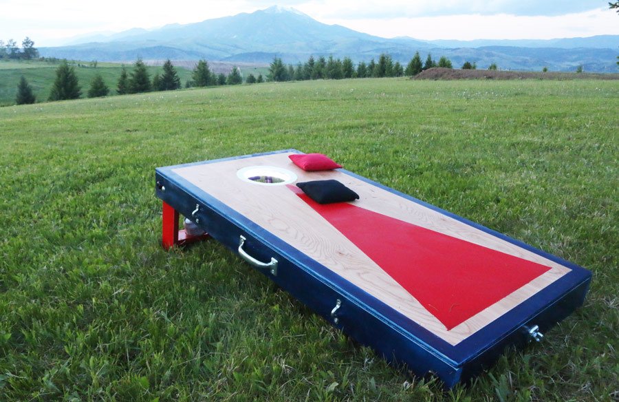 DIY Cornhole game