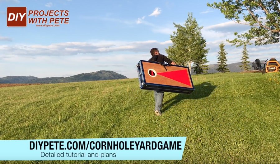 how to make cornhole boards