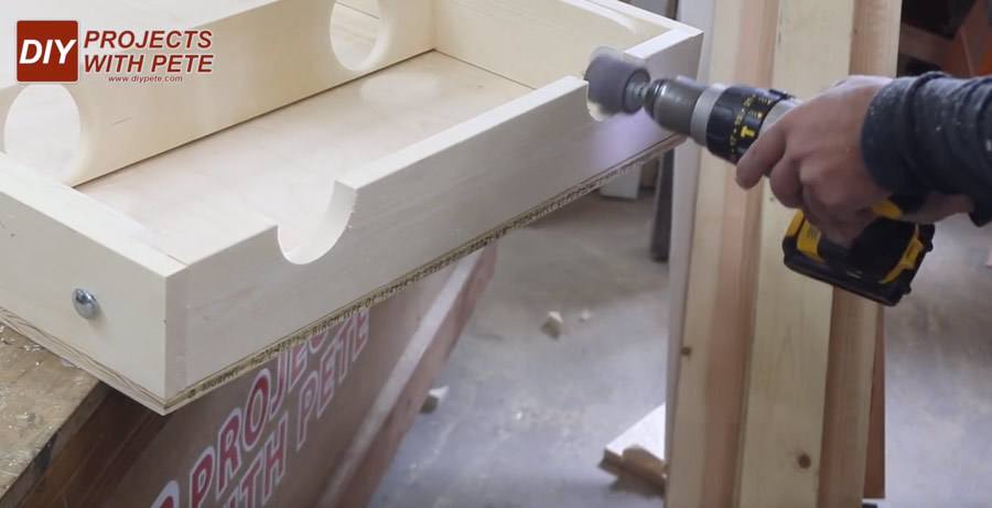 cornhole boards with drink holders