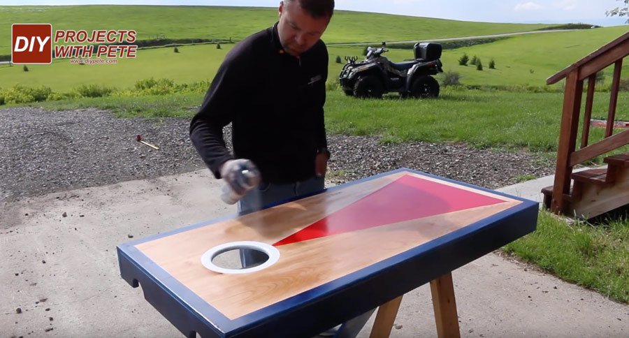 sealing cornhole boards