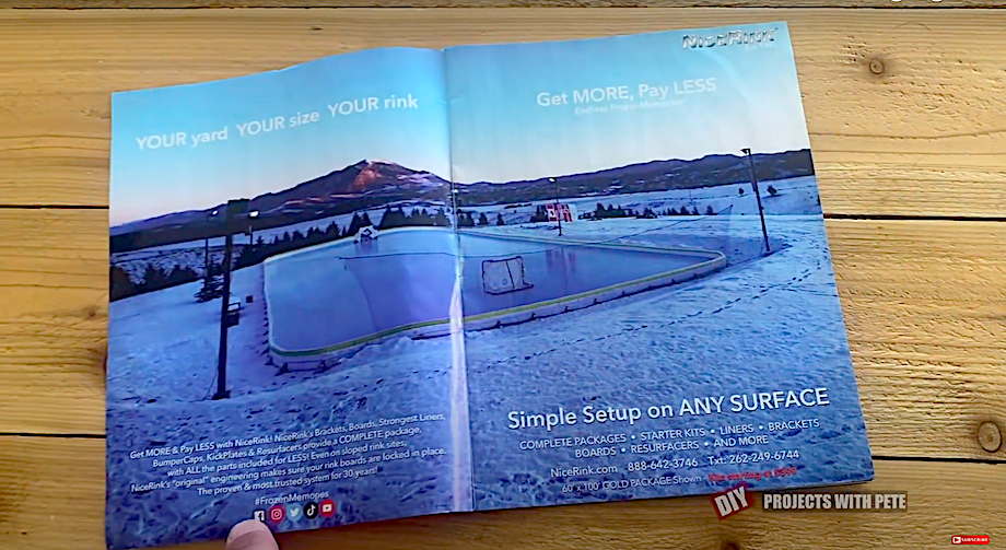 Our DIY outdoor hockey featured in USA Hockey Magazine