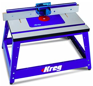 Kreg router table