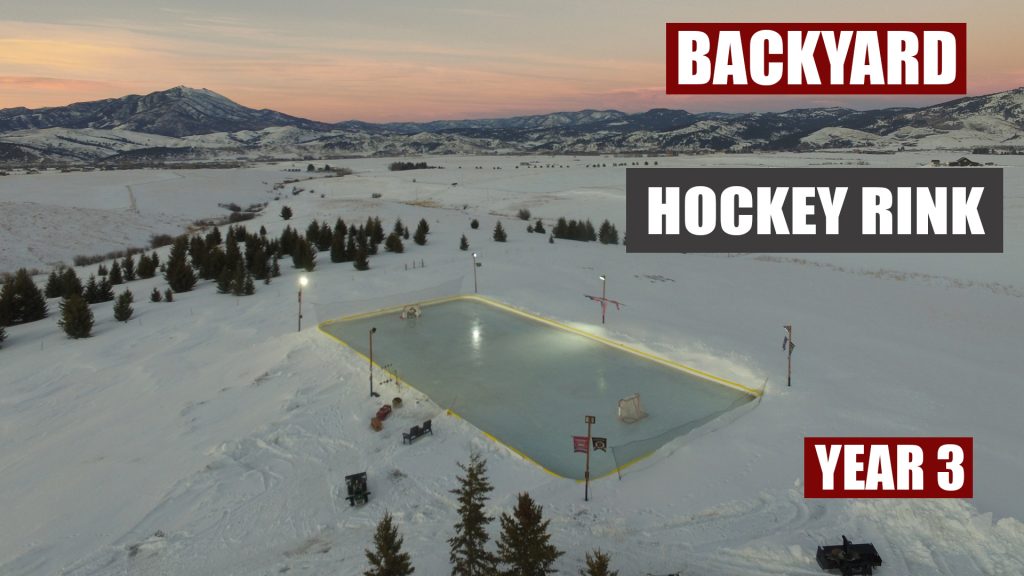 DIY Pete Backyard rink