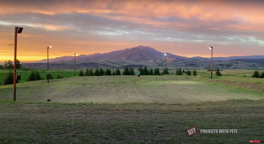 Grassy field during summer