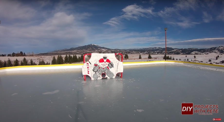 Hockey goal shooter tutor