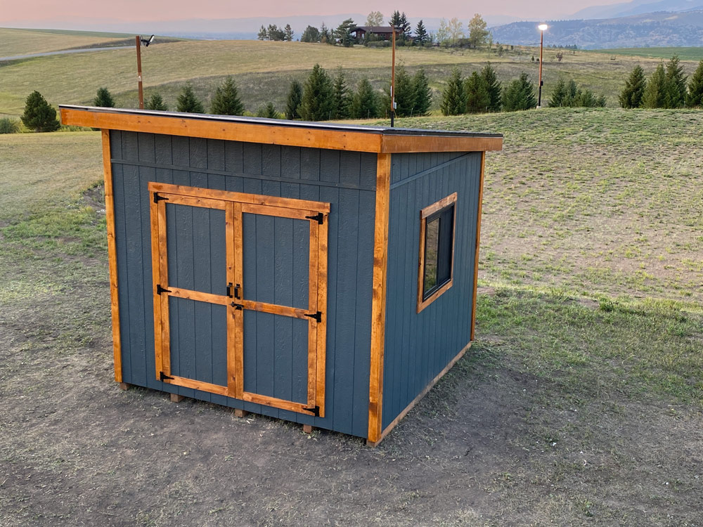 how to build a lean to shed