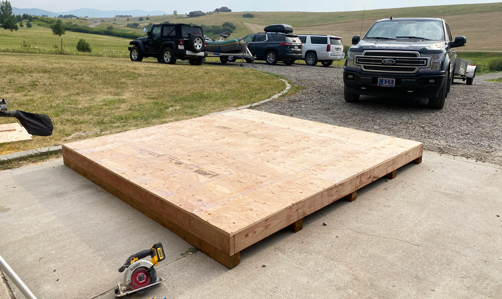 how to build a lean to shed