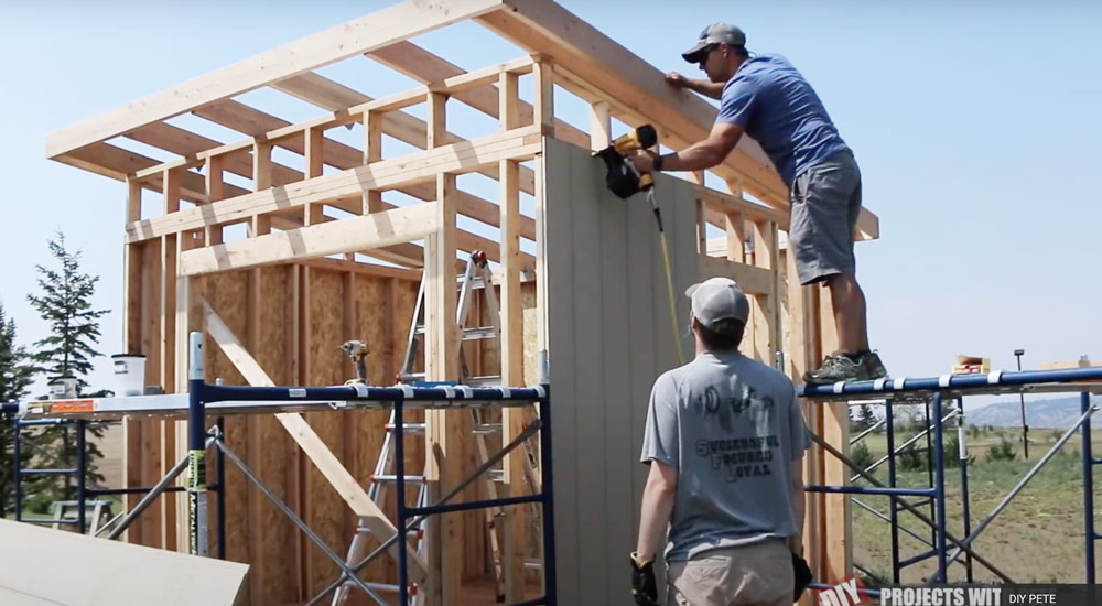 best siding for lean to shed