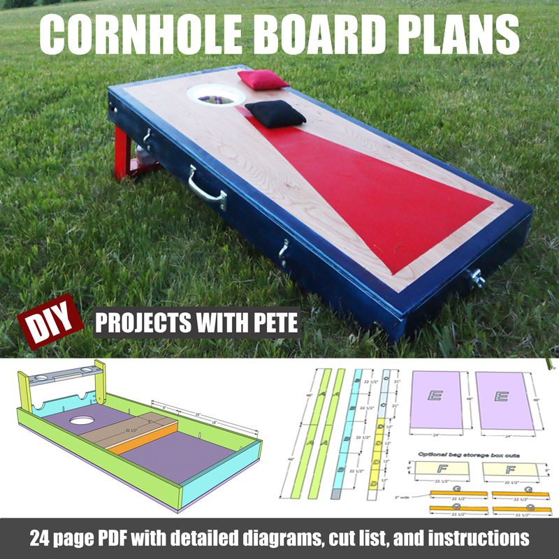 DIY Cornhole Board Plans