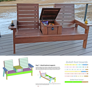 DIY Double Chair