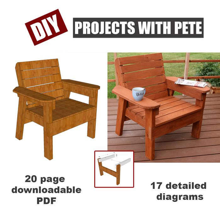 DIY Pete Patio Chair Plans