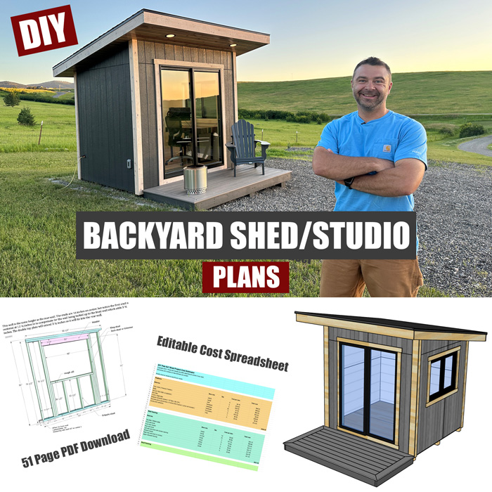 How to build a Backyard Studio Shed