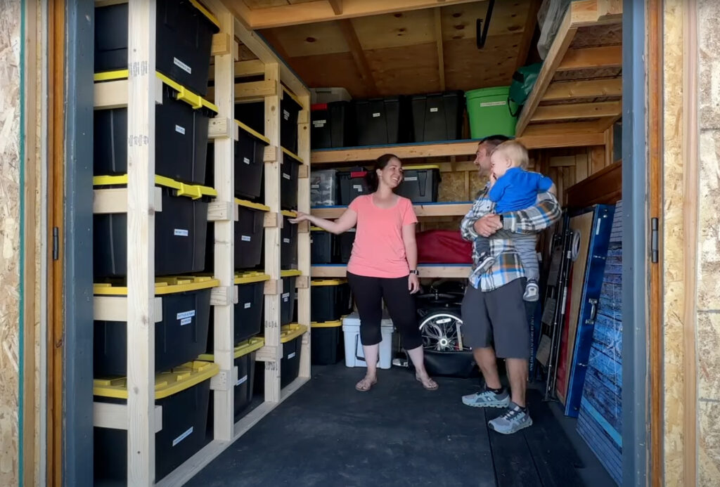 how to make shed shelves and organize a shed