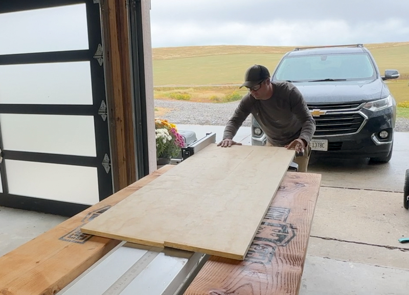 how to make simple shelving for small closets