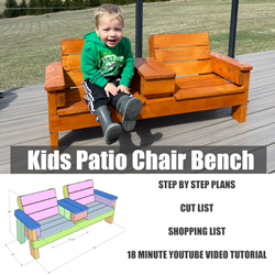 Patio chair plans for kids